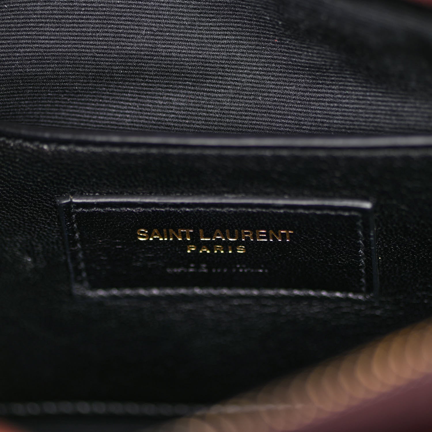 Saint Laurent Sheepskin Matelasse Chevron Monogram Large College Satchel Bordeaux 7 of 24