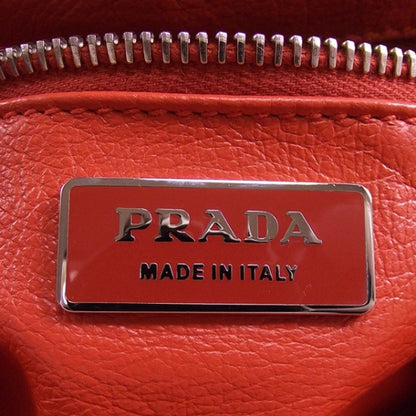 Prada Crocodile Embossed Frame Pink Orange 9 of 12