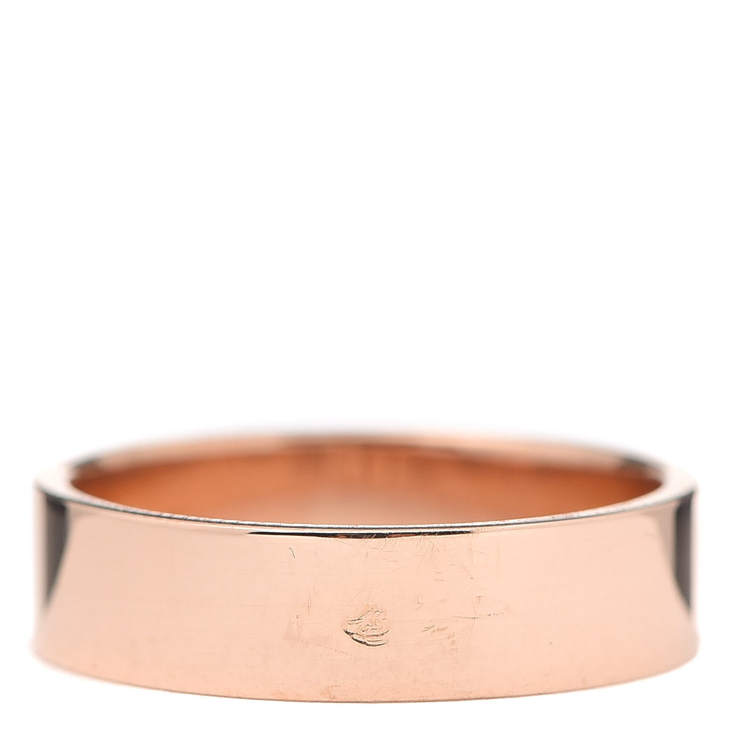 Hermes 18K Rose Gold PM Collier De Chien Ring 53 6.25 3 of 5