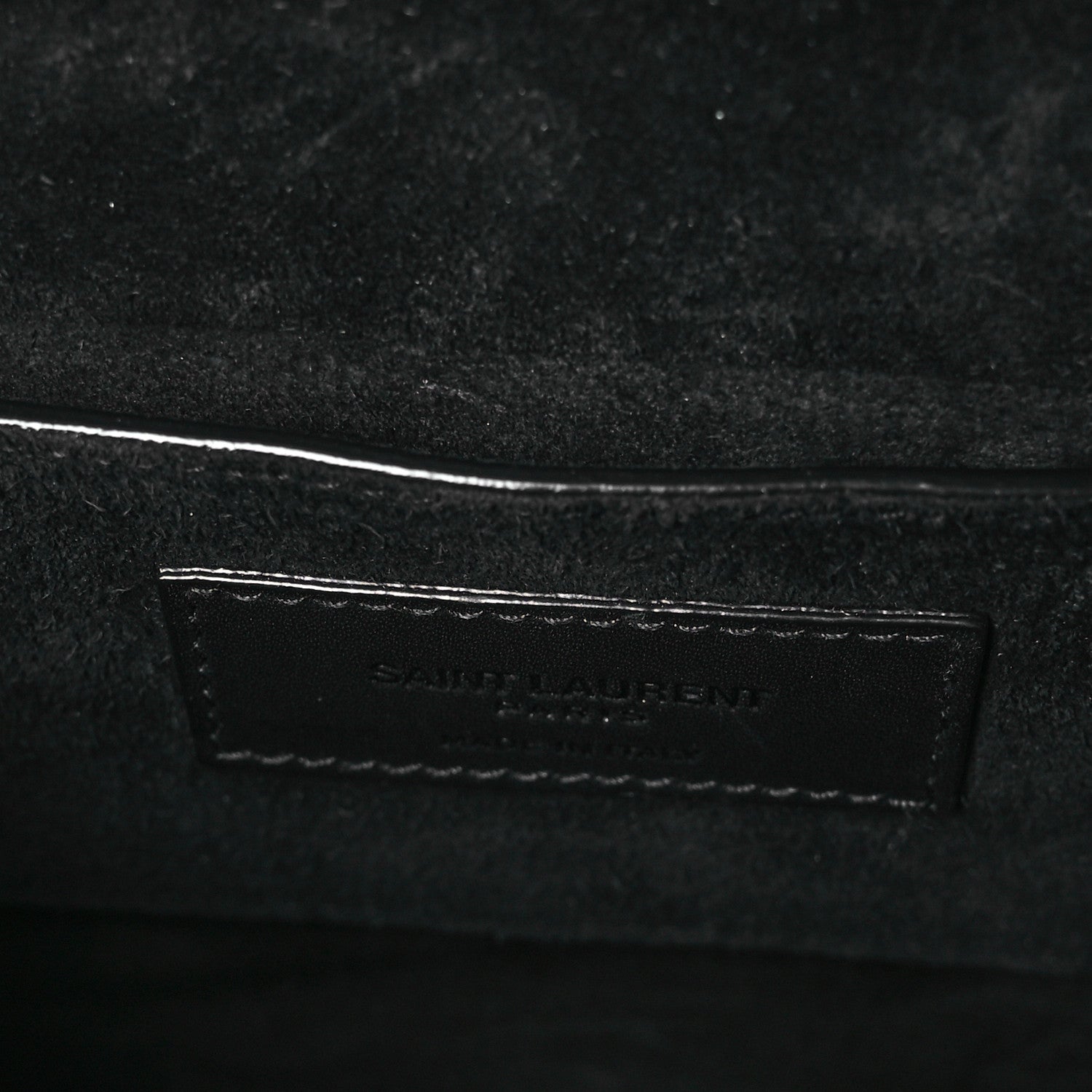 Saint Laurent Smooth Calfskin Nico Shoulder Bag Black 6 of 10