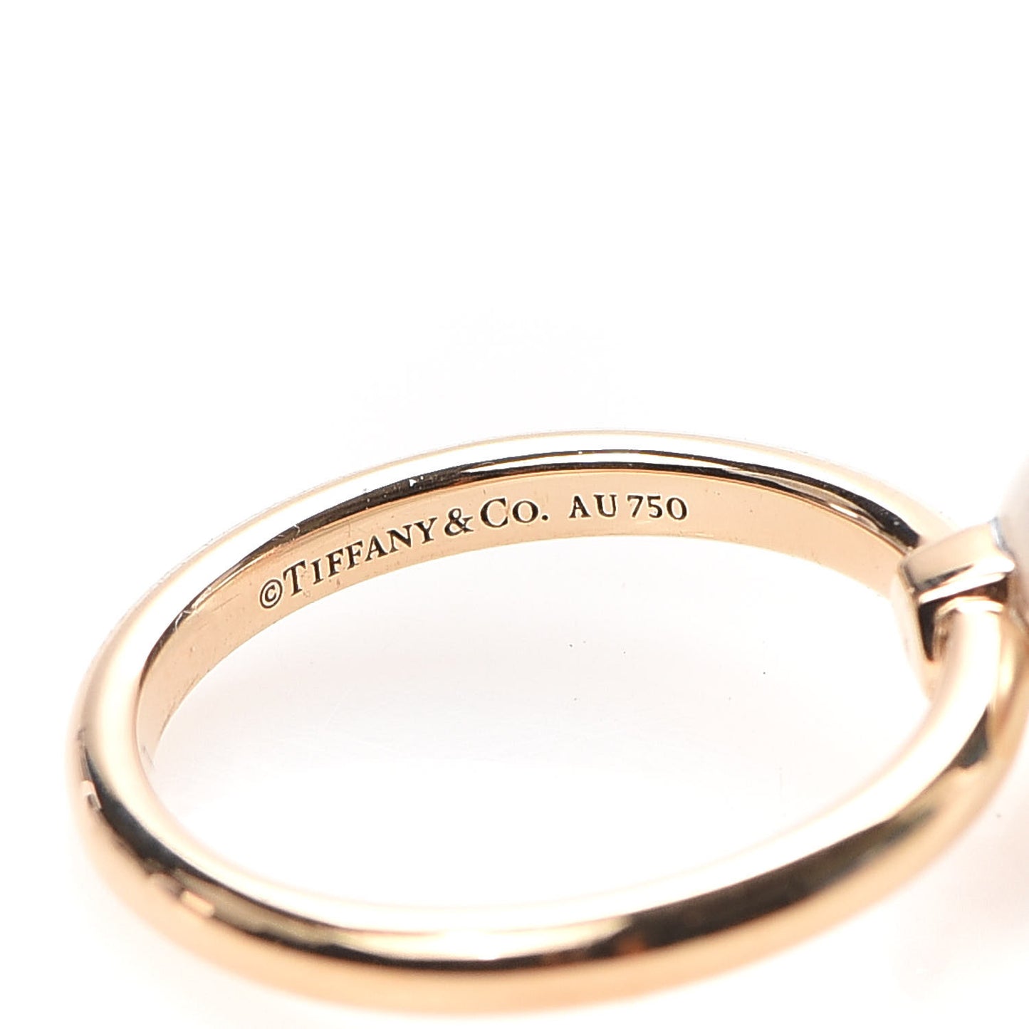 18K Rose Gold Pearl 8mm HardWear Ball Ring 47 4