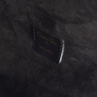 Christian Dior Grained Calfskin D-Bee Shopper Black 7 of 8