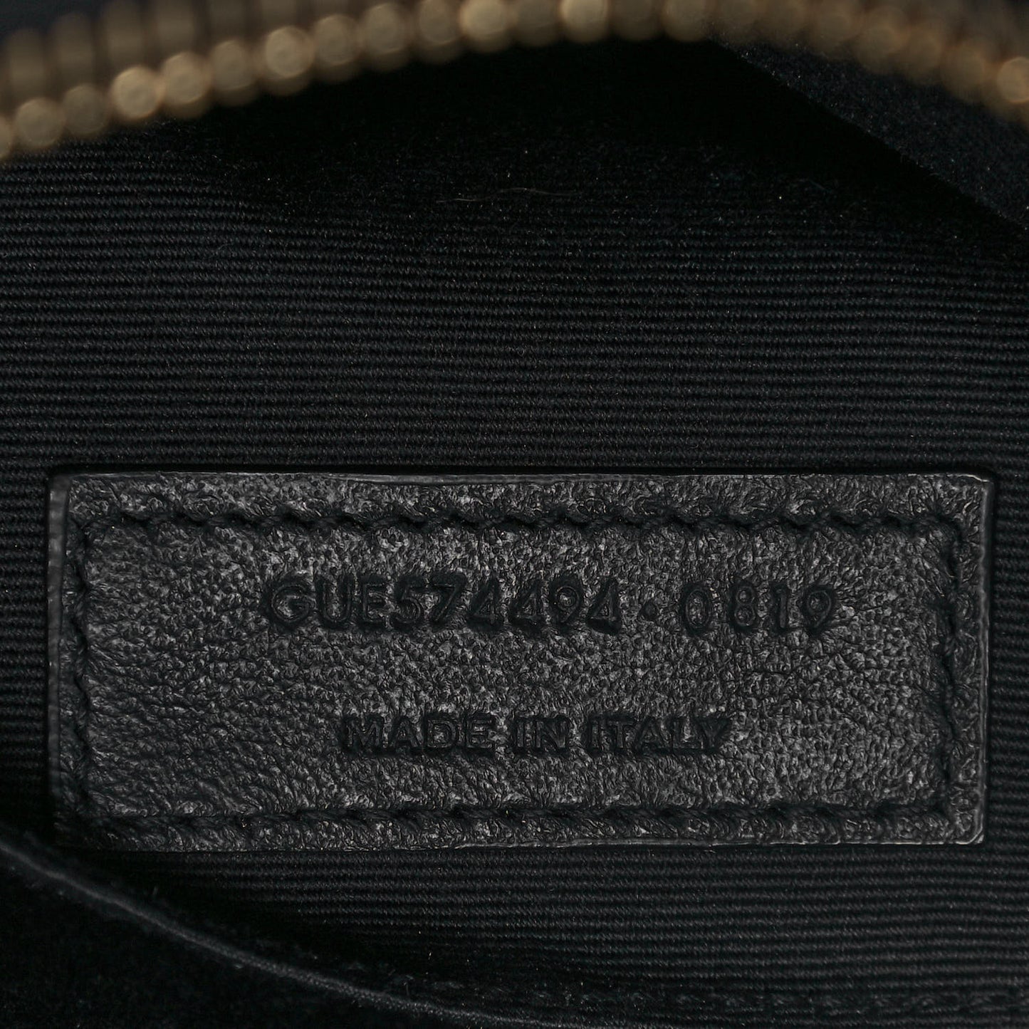 Velvet Matelasse Monogram Lou Camera Bag Black