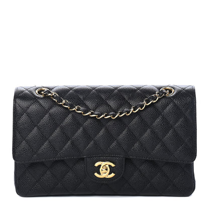 Chanel Caviar Quilted Medium Double Flap Black 1 of 4