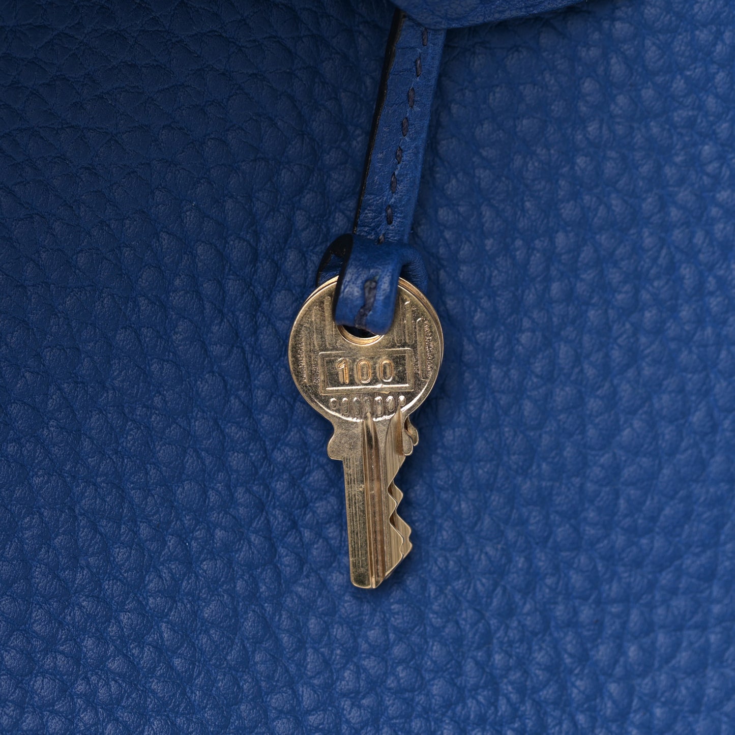 Togo Birkin 35 Bleu France
