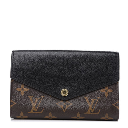 Louis Vuitton Monogram Pallas Compact Wallet Black 1 of 8