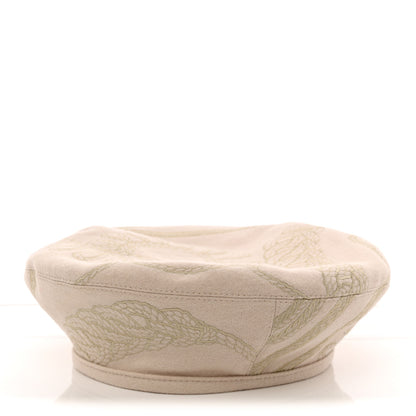 Hermes Cashmere Wool Hat 59 White Casse 6 of 14
