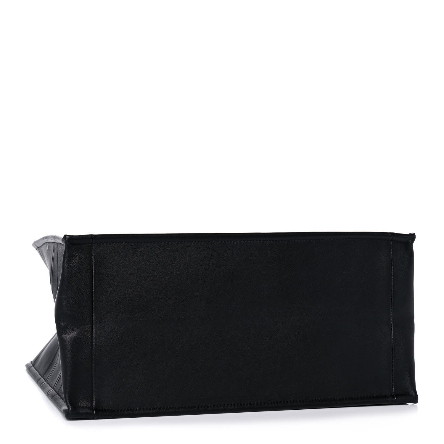 Christian Dior Calfskin Embossed Medium Book Tote Black 4 of 13