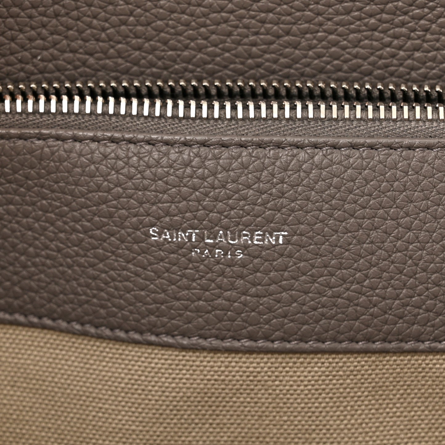 Grained Calfskin Small Supple Sac De Jour Mouse Grey