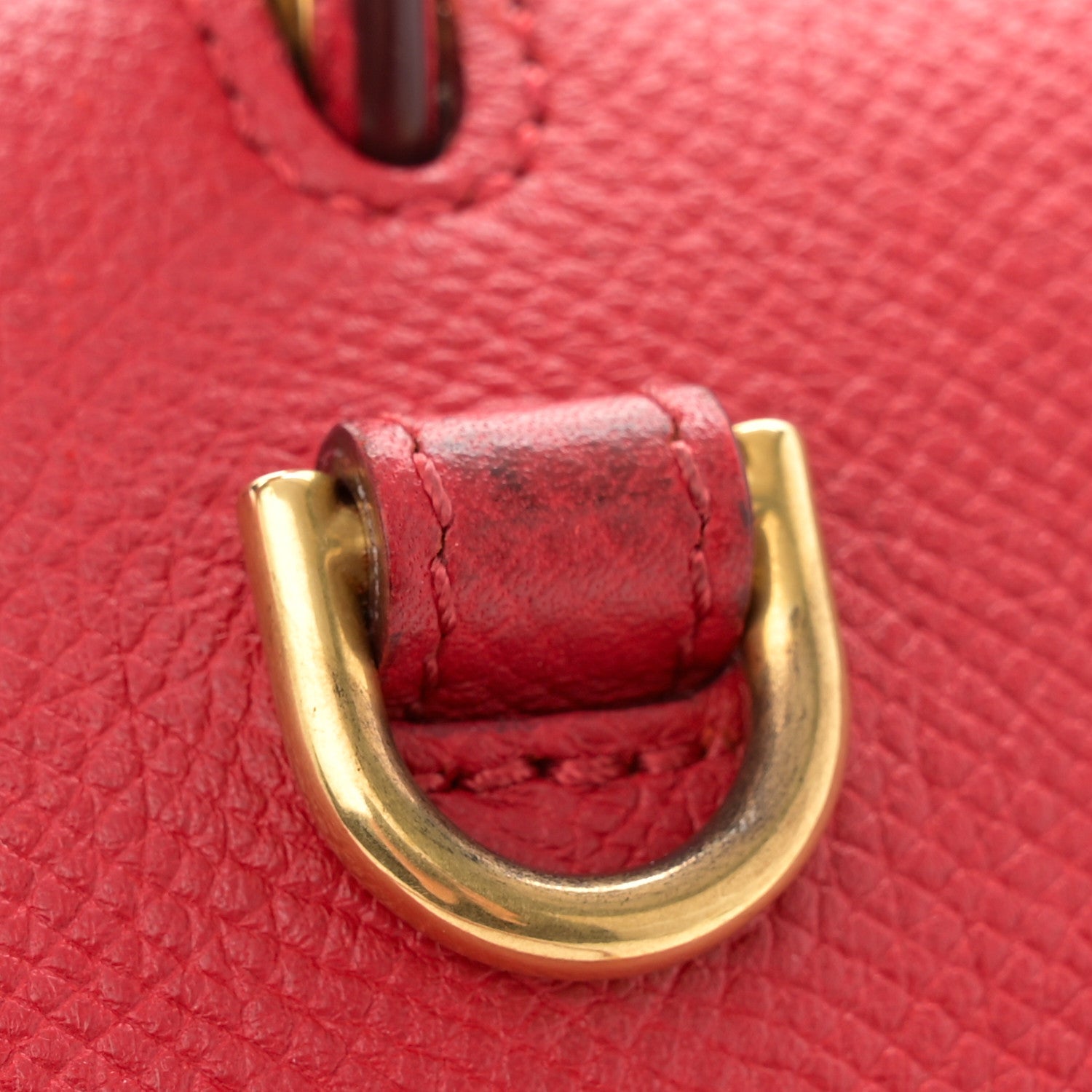 Celine Grained Calfskin Mini Belt Bag Coquelicot 13 of 15