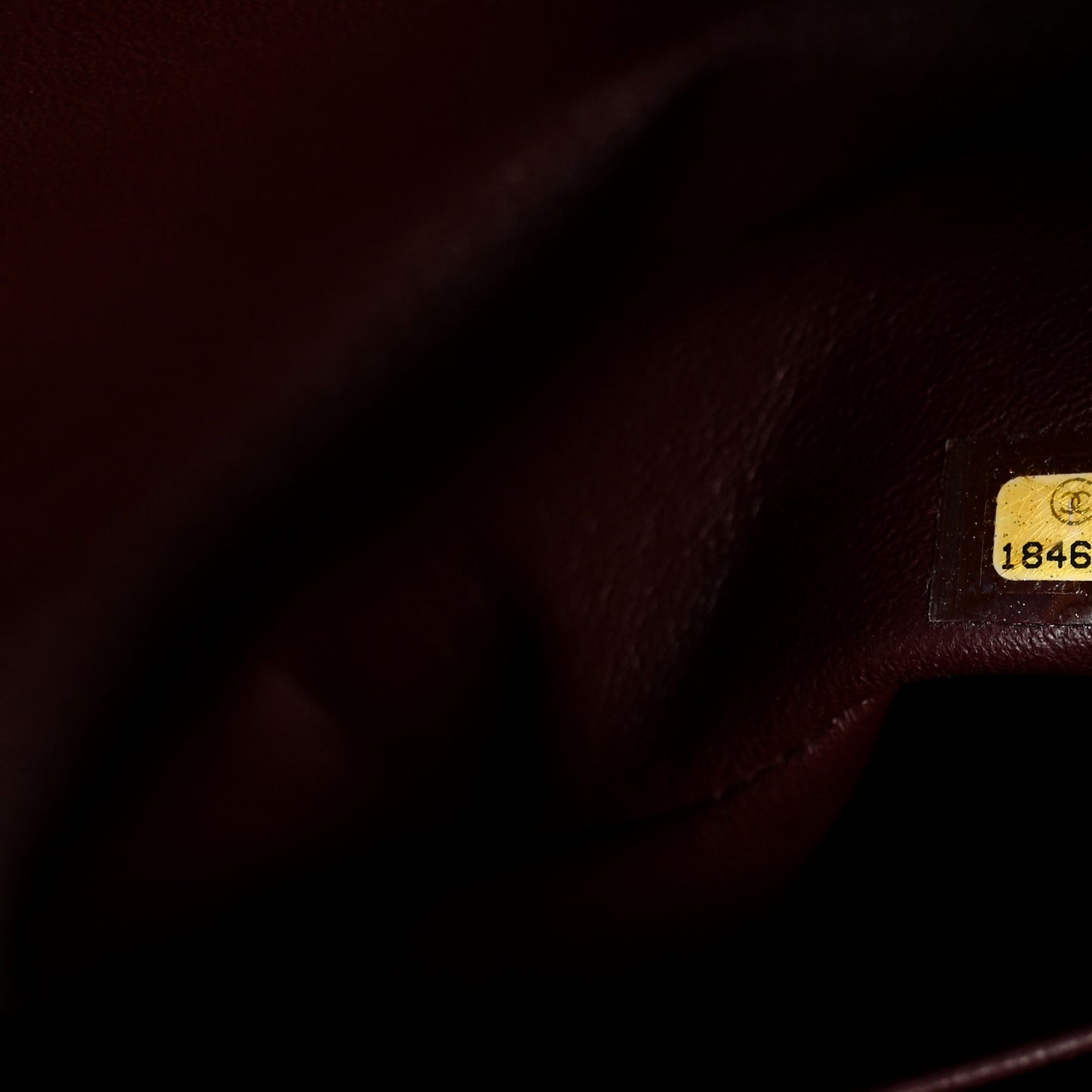 Lambskin Quilted Jumbo Double Flap Black