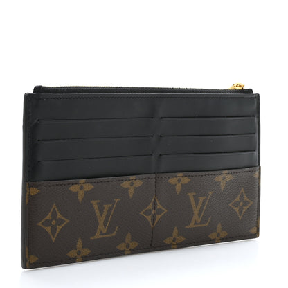 Louis Vuitton Monogram Slim Purse Black 2 of 6