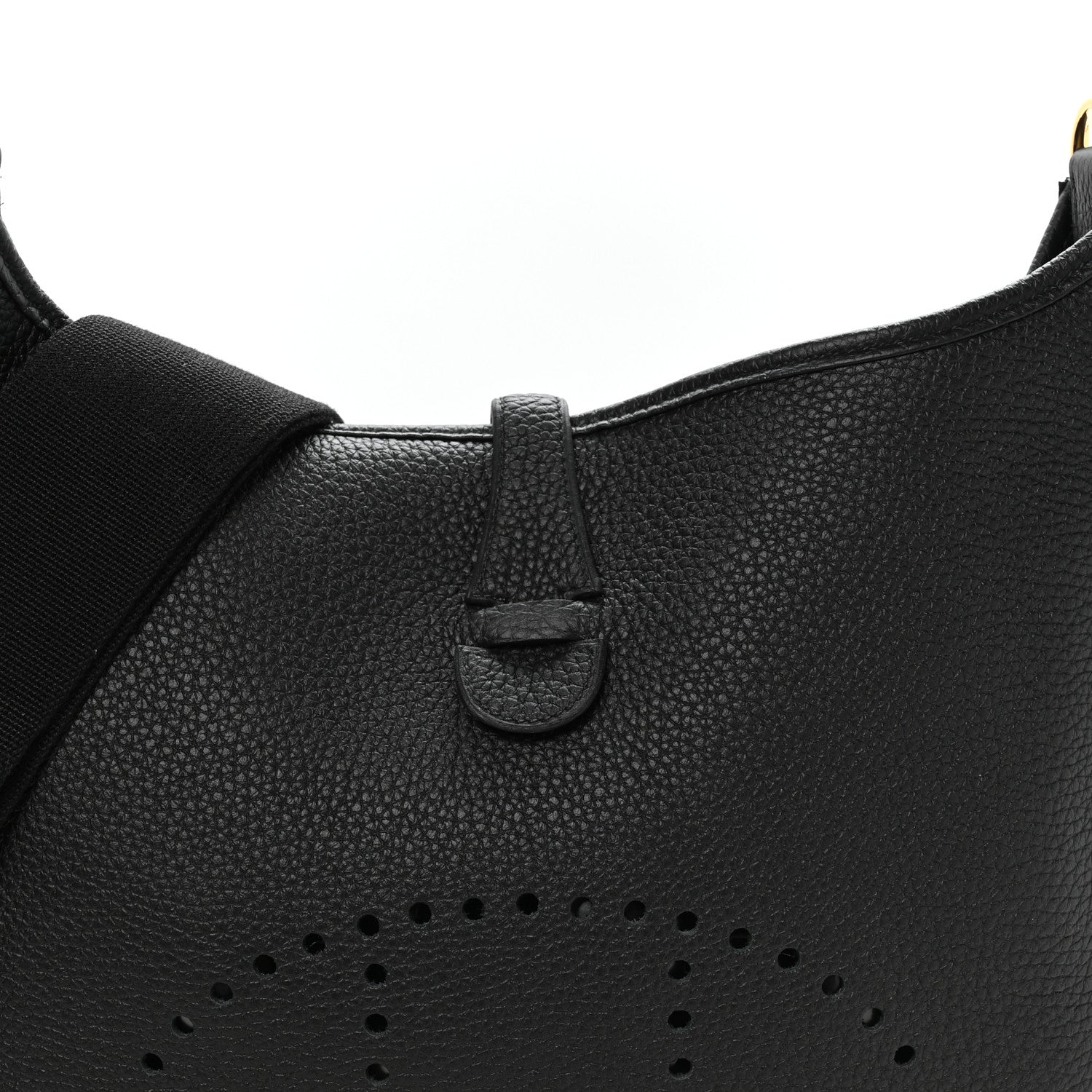 Hermes Taurillon Clemence EVELYNE III PM Black 8 of 10