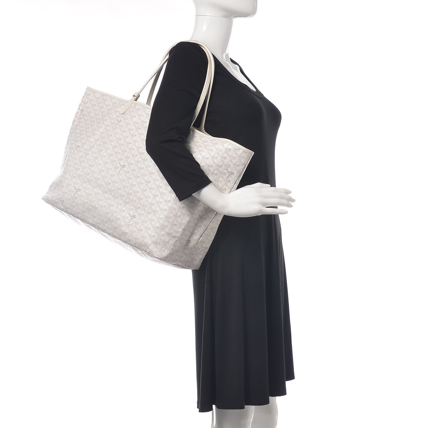 Goyardine Saint Louis GM White