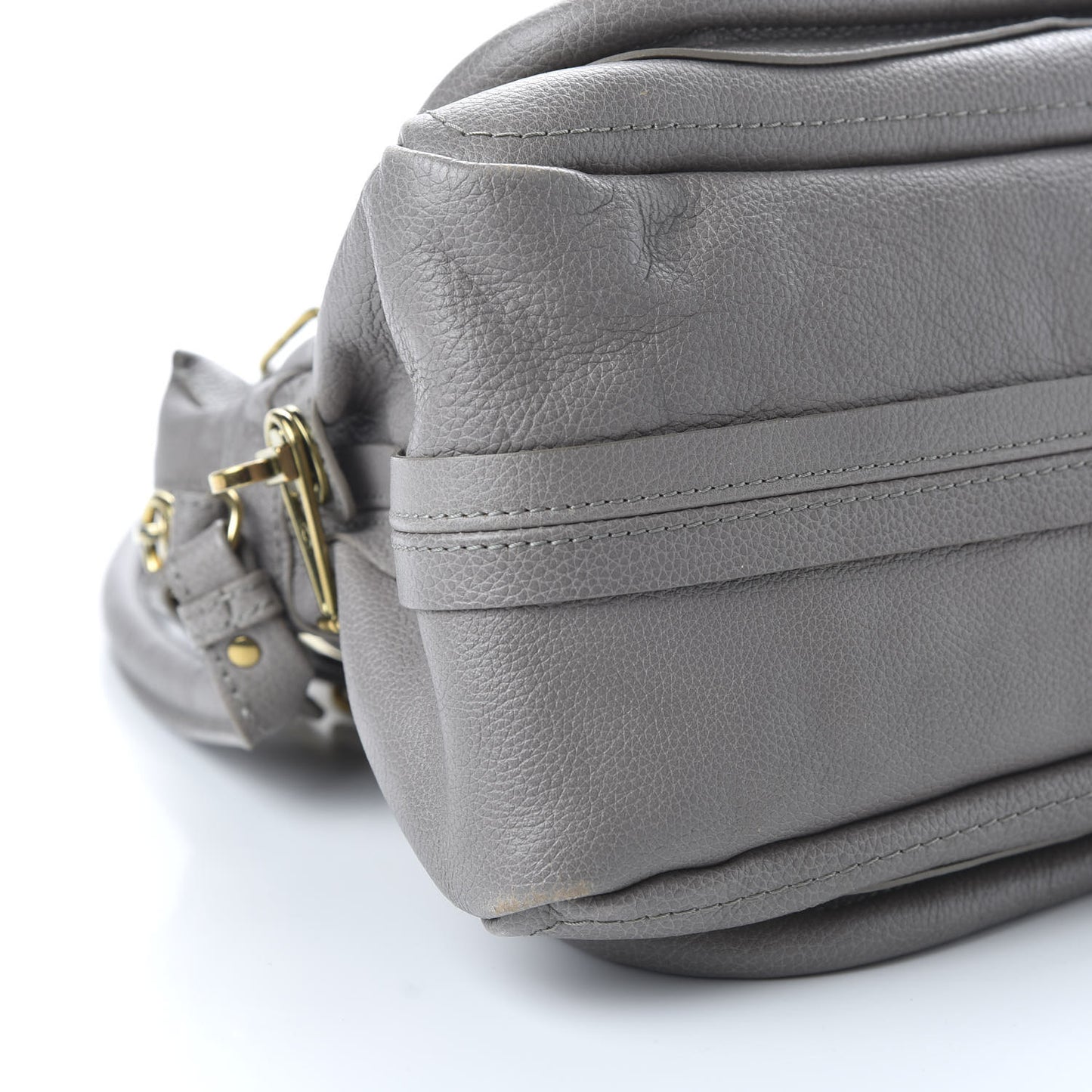 Calfskin Medium Paraty Cashmere Grey