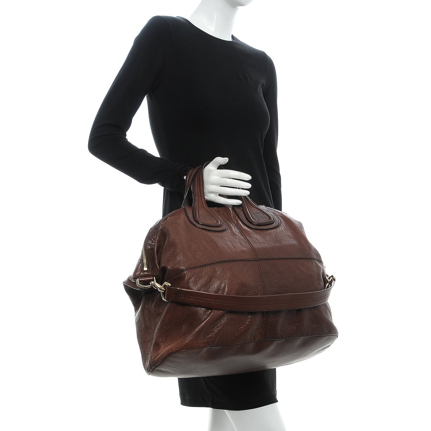 Calfskin Large Nightingale Dark Brown