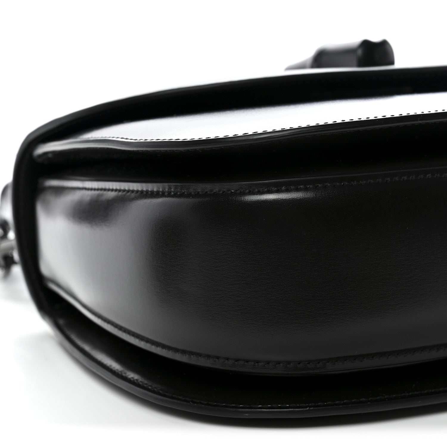 Gucci Boarded Dyana Lux Calfskin Web Monochrome Medium Bamboo 1947 Top Handle Bag Black 10 of 12