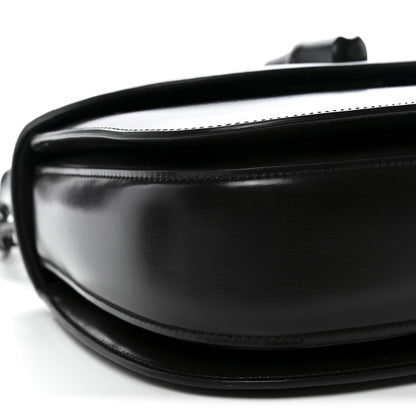 Gucci Boarded Dyana Lux Calfskin Web Monochrome Medium Bamboo 1947 Top Handle Bag Black 10 of 12