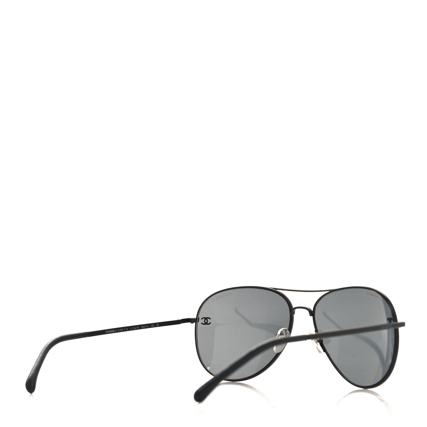 Aviator CC Sunglasses 4189-T-Q Black