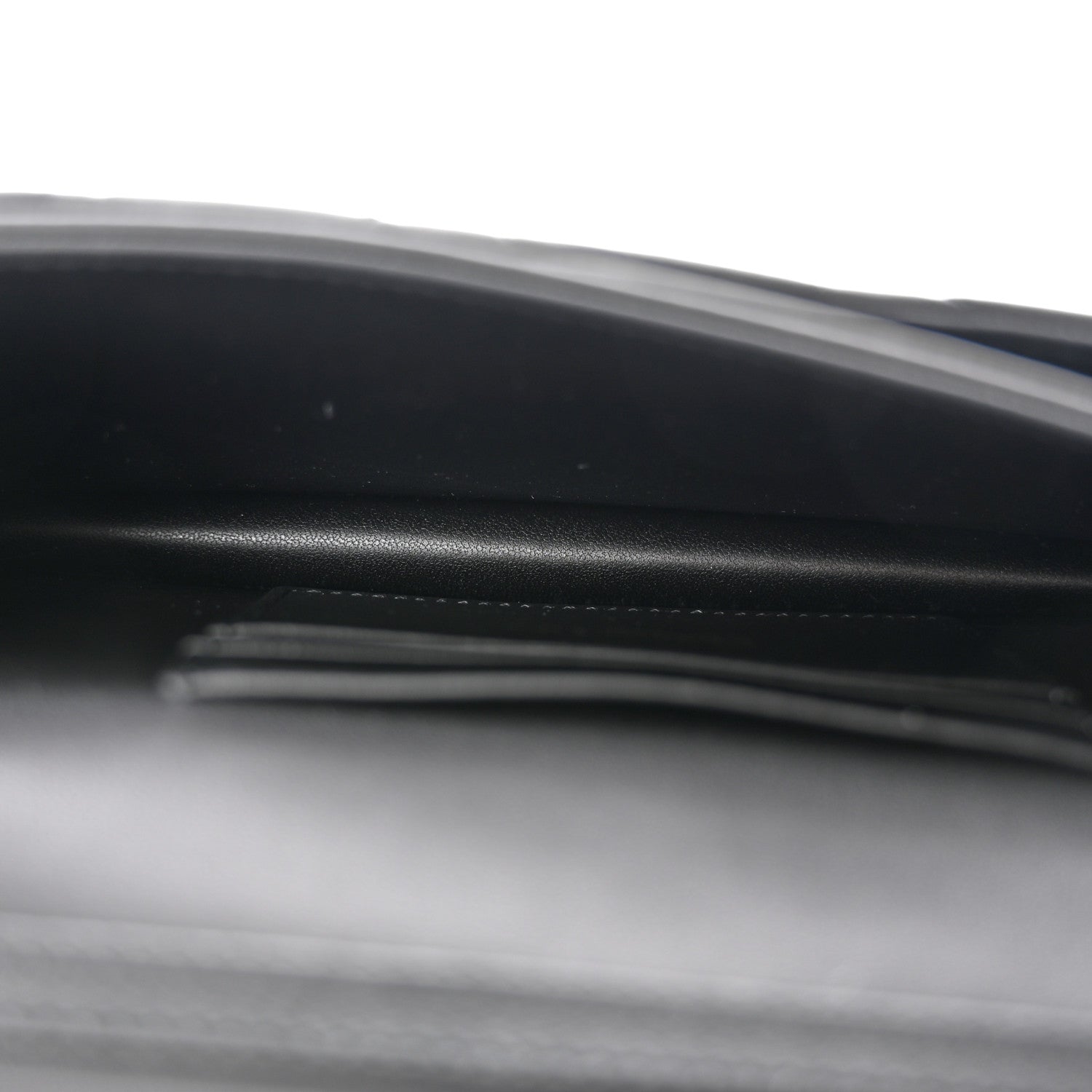 Christian Dior Lambskin Lady Dior Top Handle Clutch Black 5 of 13