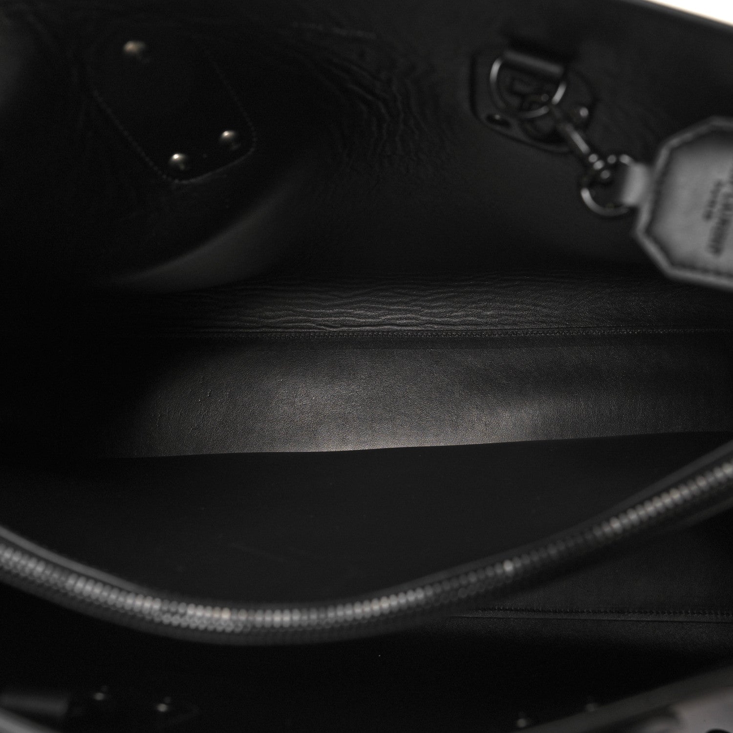 Saint Laurent Calfskin Stud Large Sac De Jour Carryall Black 6 of 10