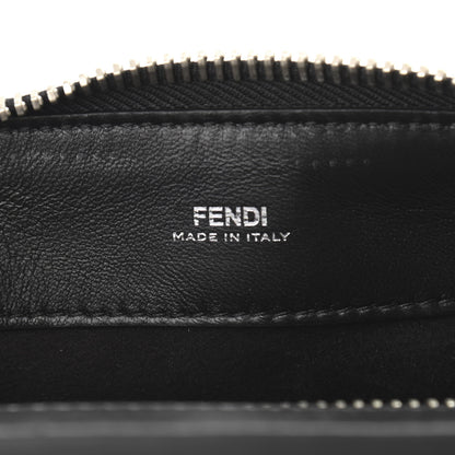 Fendi Shiny Nappa Trapuntata Small DotCom Click Chain Satchel Black 8 of 12