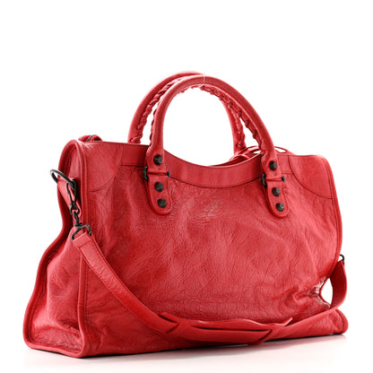 Balenciaga Agneau Classic Hardware City Rouge Coquelicot 4 of 10