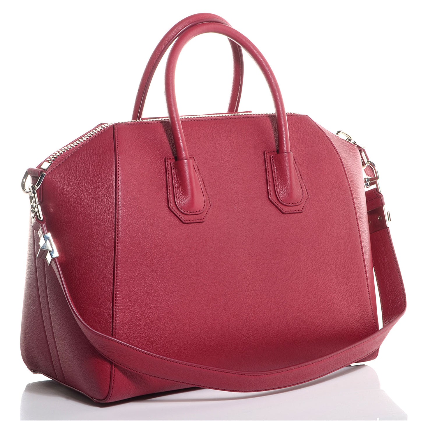 Sugar Goatskin Medium Antigona Cherry