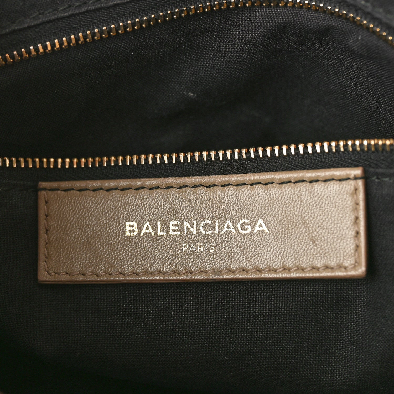 Balenciaga Calfskin Crocodile Embossed Classic Gold Hardware S City Beige Latte 6 of 9