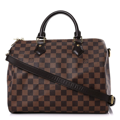 Louis Vuitton Damier Ebene Speedy Bandouliere 30 1 of 14