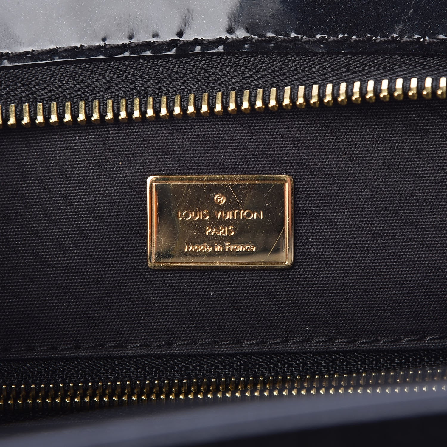 Louis Vuitton Vernis Brea MM Black 6 of 8