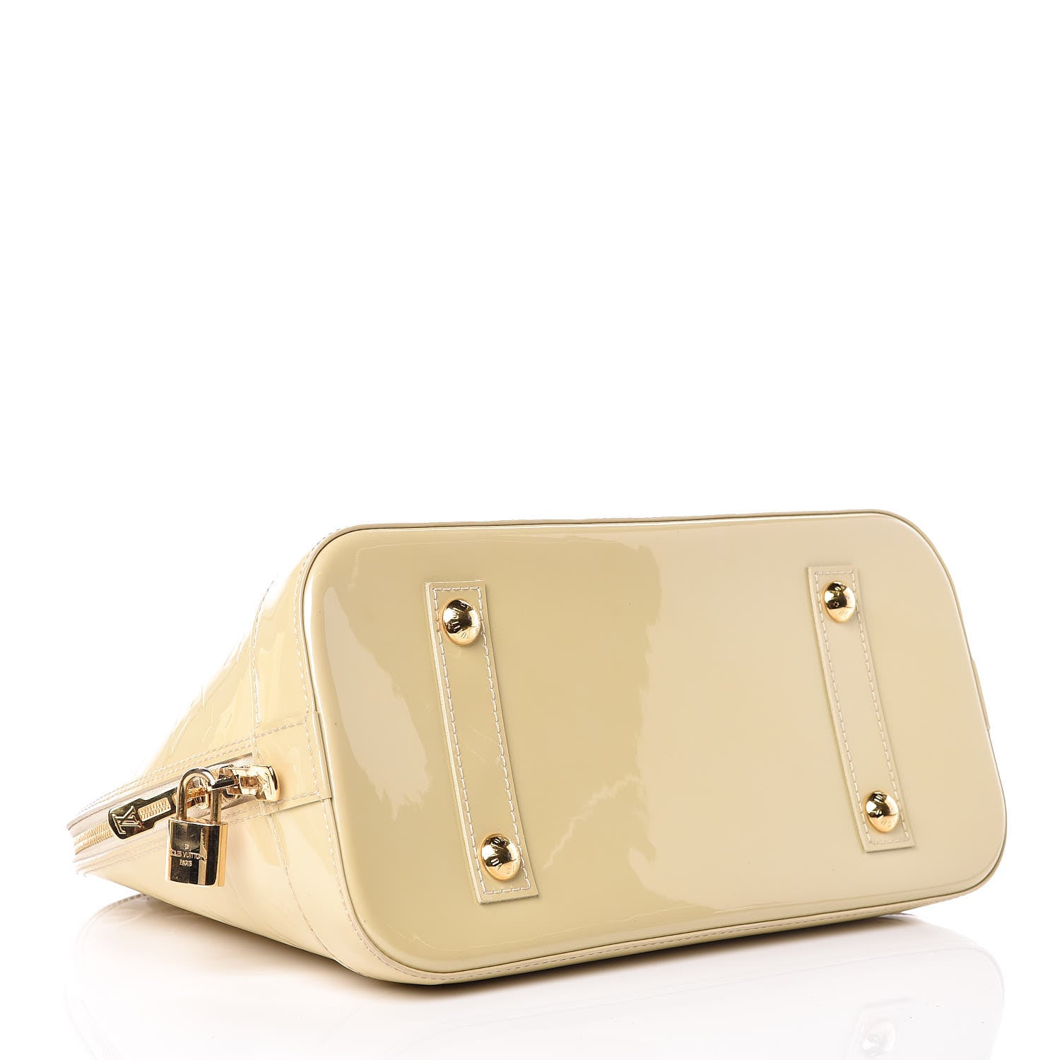 Louis Vuitton Vernis Alma PM Blanc Corail 4 of 15