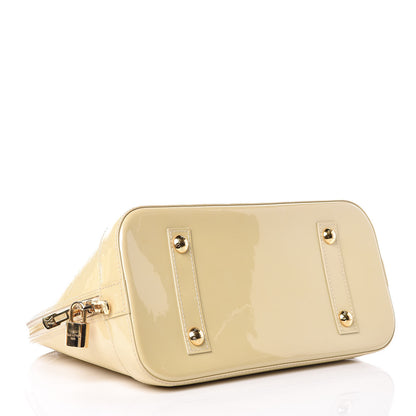 Louis Vuitton Vernis Alma PM Blanc Corail 4 of 15