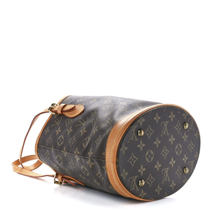 Louis Vuitton Monogram Petit Bucket 23 5 of 13