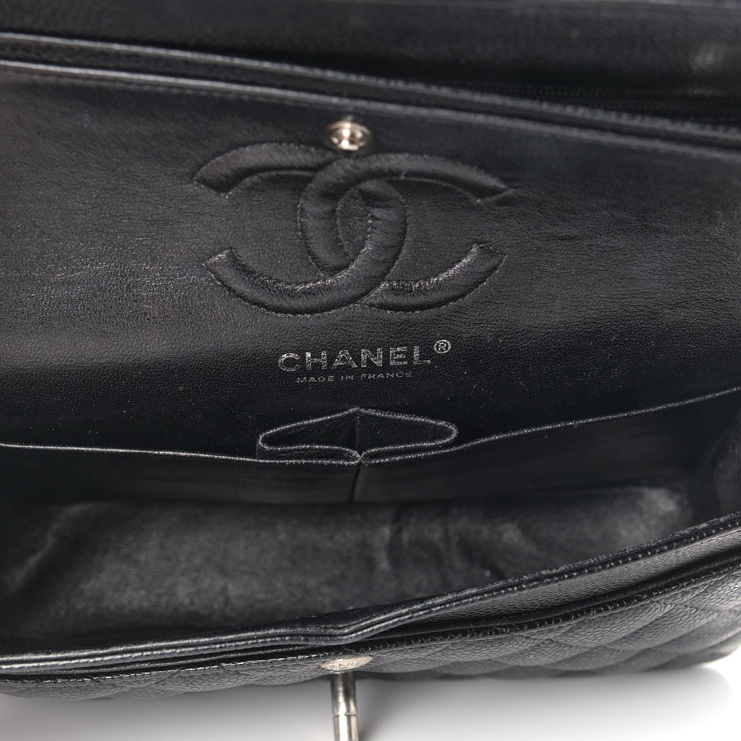 Chanel Caviar Quilted Small Double Flap Black 5 of 12
