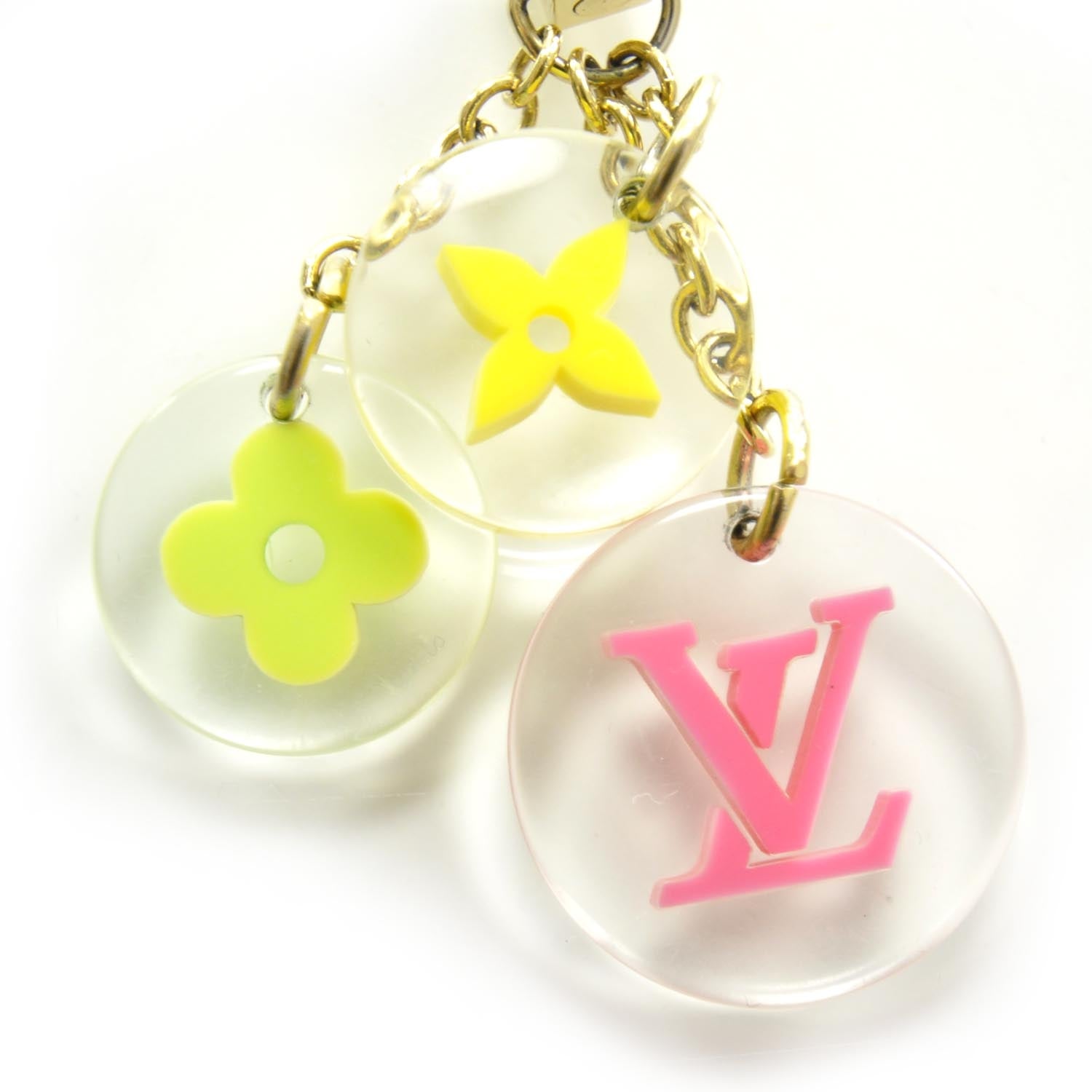 Louis Vuitton Resin Fleurs Phone Charm 4 of 5