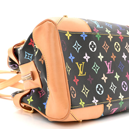 Louis Vuitton Monogram Multicolor Claudia Black 8 of 9