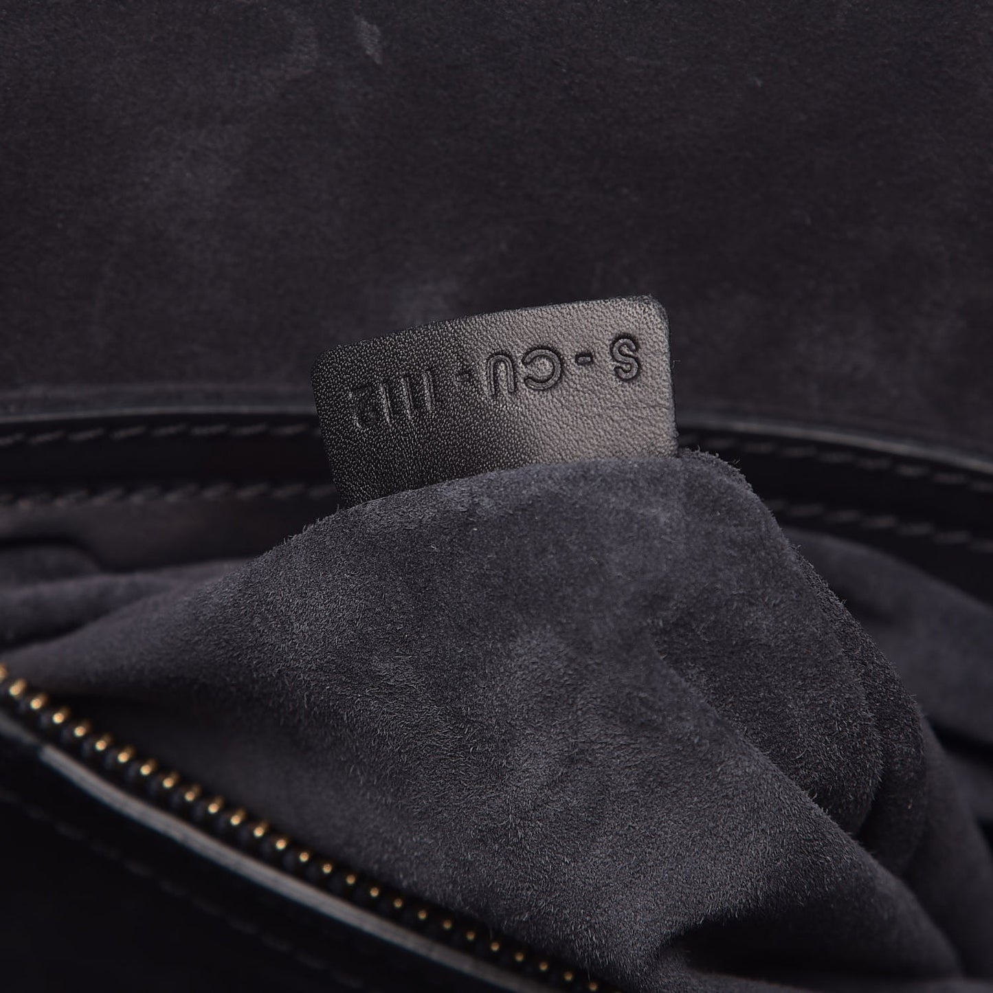 Natural Calfskin Medium Phantom Luggage Navy Blue