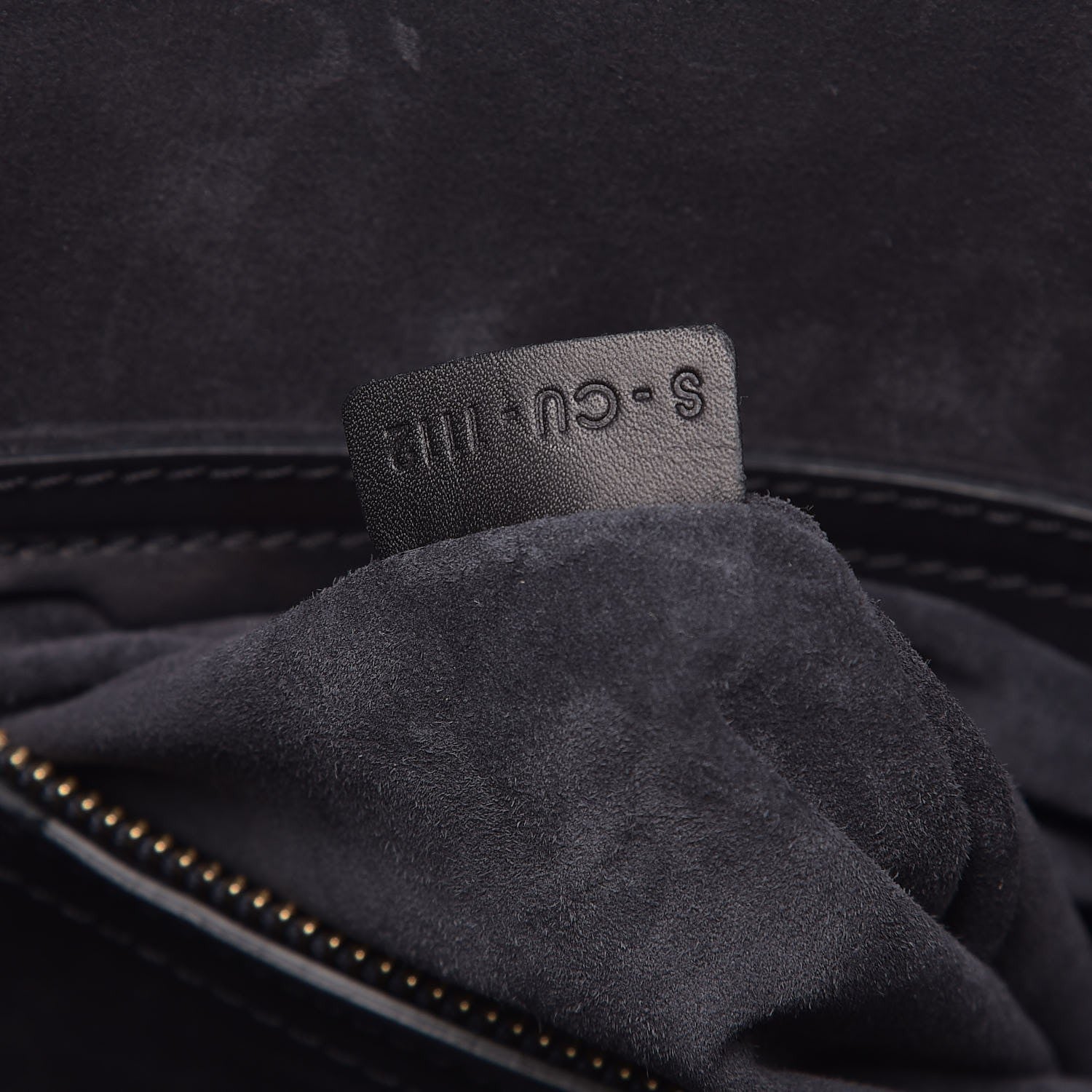 Celine Natural Calfskin Medium Phantom Luggage Navy Blue 8 of 9