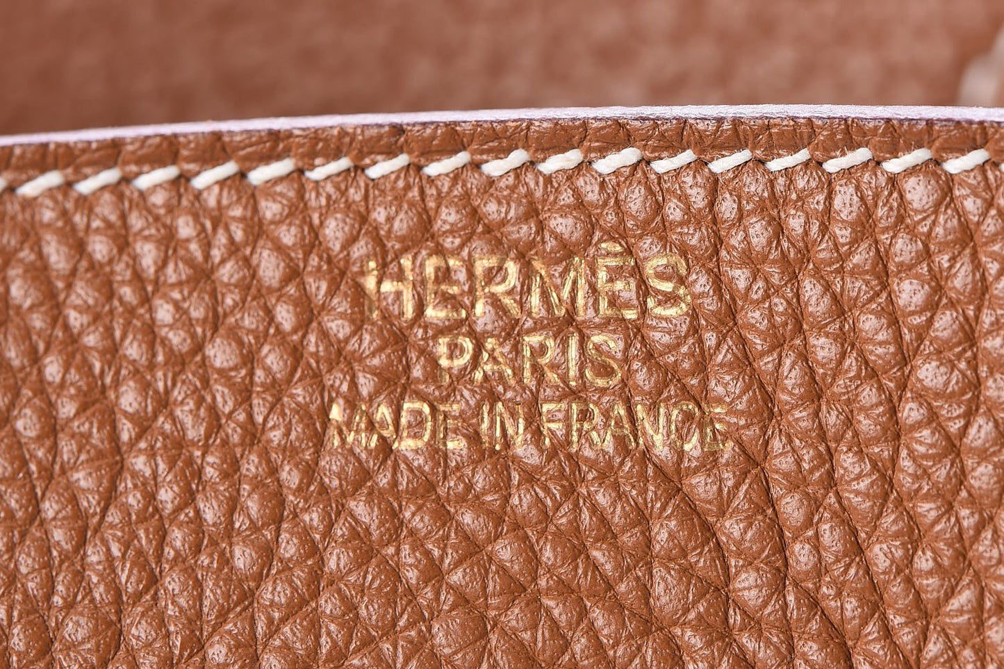Taurillon Clemence Birkin 35 Gold