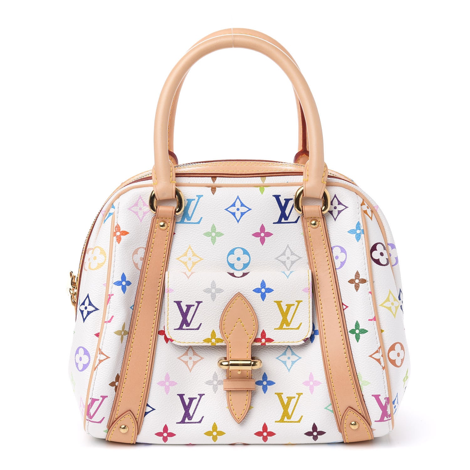 Louis Vuitton Monogram Multicolor Priscilla White 1 of 11
