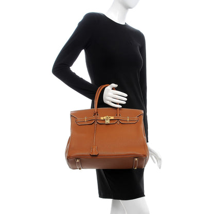 Hermes Togo Birkin 35 Gold 2 of 40