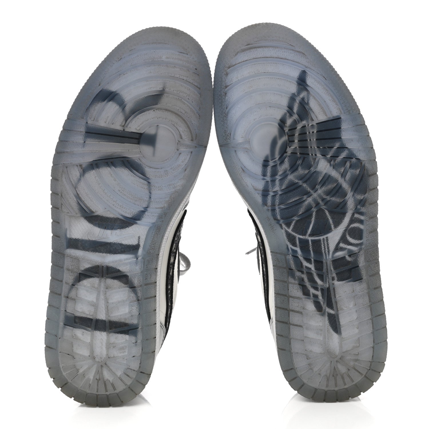 Christian Dior X NIKE AIR JORDAN Calfskin Mens Oblique Low Sneakers 39 Beige White 5 of 17