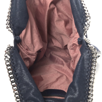 Stella McCartney Shaggy Deer Falabella Fold Over Tote Navy 5 of 9
