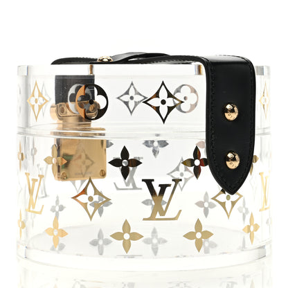 Louis Vuitton Transparent Plexiglass Box Scott Black 3 of 7