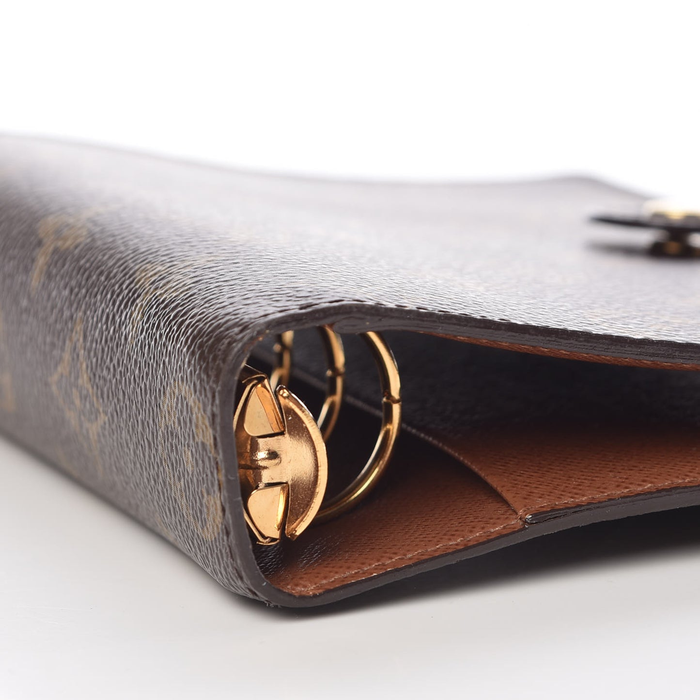 Monogram Medium Ring Agenda Cover