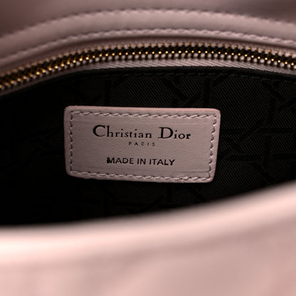 Christian Dior Lambskin Cannage Small My ABCDior Lady Dior Light Pink 6 of 8
