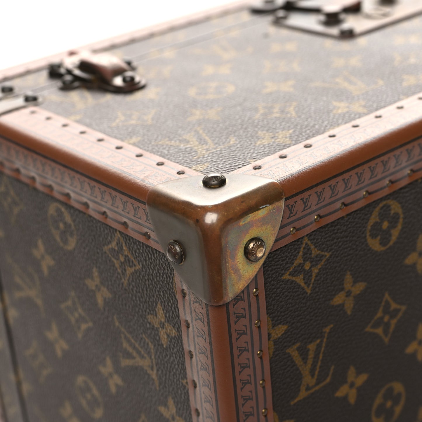 Monogram Boite Bouteilles et Glace Beauty Train Case