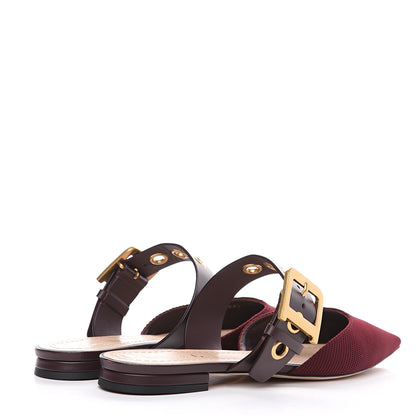 Christian Dior Technical Fabric D-Dior Mule 39.5 Rouge 4 of 9