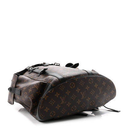 Louis Vuitton Monogram Macassar Christopher PM Backpack 4 of 10